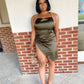 Olive Dress - Stylish and Chic Apparel for Any Occasion - The True Professional Co